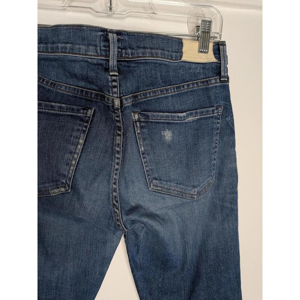 Citizens Of Humanity Elsa Jeans Womens 27 Blue Mid Rise Slim Ankle Crop Denim - Picture 4 of 7